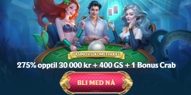Aquawin Casino i Norge banner med bonuser